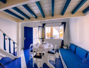 Economy Apartment, 1 Bedroom, Harbor View | Living area | LCD TV