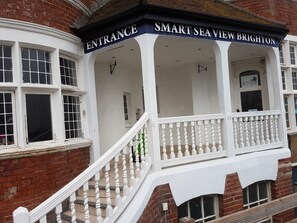 Entrada de la propiedad