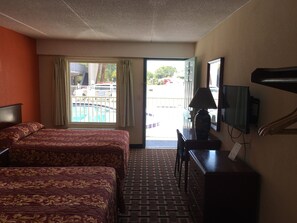 Standard Room, 2 Double Beds | View from room
