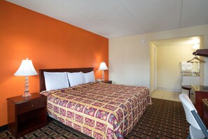 标准房, 1 张特大床 | 办公桌、免费 WiFi、床单