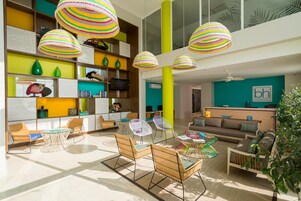 Check-in/check-out kiosk