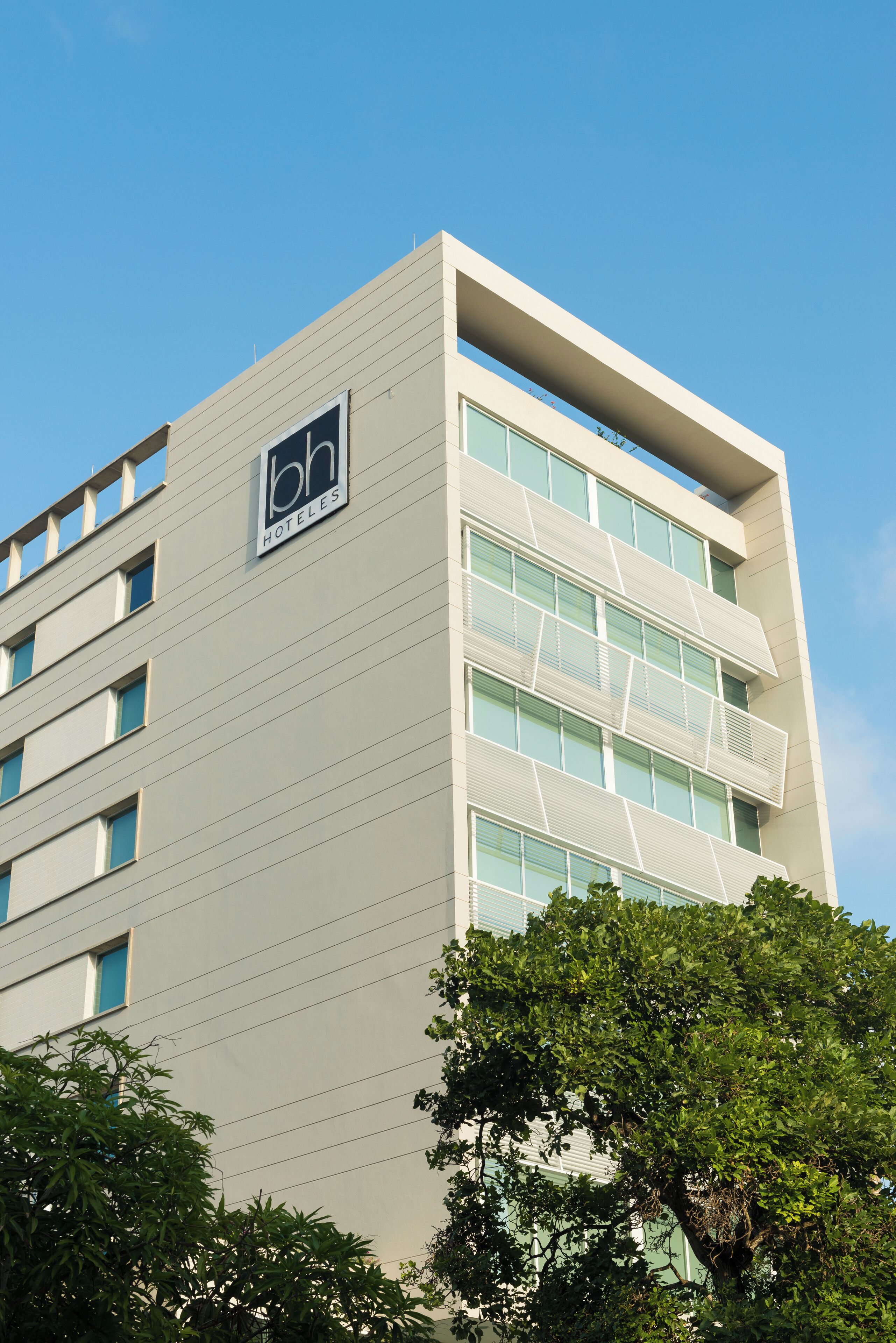 Overnatningsstedets facade