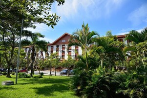 Fachada de la propiedad