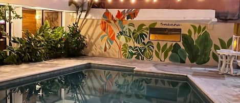 Piscina a l'aire lliure