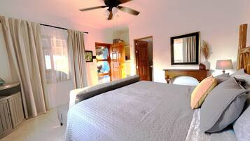 Premium bedding, individually decorated, individually furnished