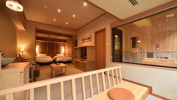 Premium bedding, desk, free WiFi, bed sheets