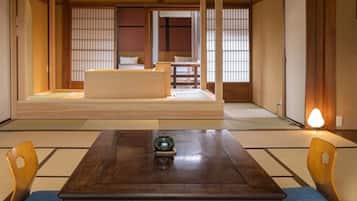 Suite Twin with Private Semi Outdoor Bath C, Non Smoking (Ages 13+ only, Stairs to access guestroom) | 2 bedrooms, premium bedding, down comforters, pillowtop beds