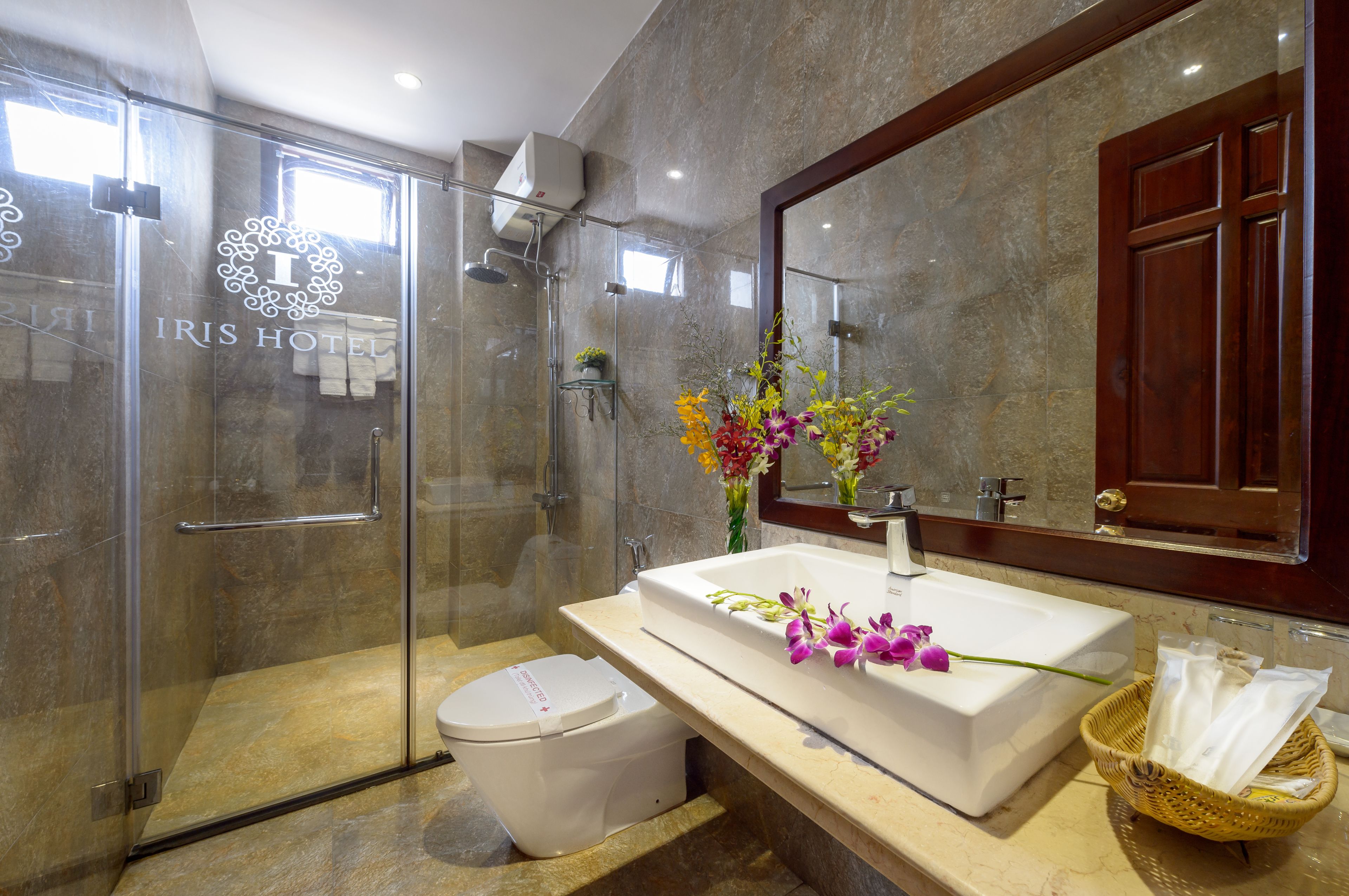 Family Quadruple Room, 2 Queen Beds, City View | Bathroom amenities | Shower, rainfall showerhead, free toiletries, hair dryer