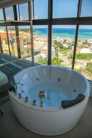 Jetted tub. First Street Okinawa Yomitan-son Oceans