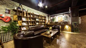 Sala de estar en el lobby