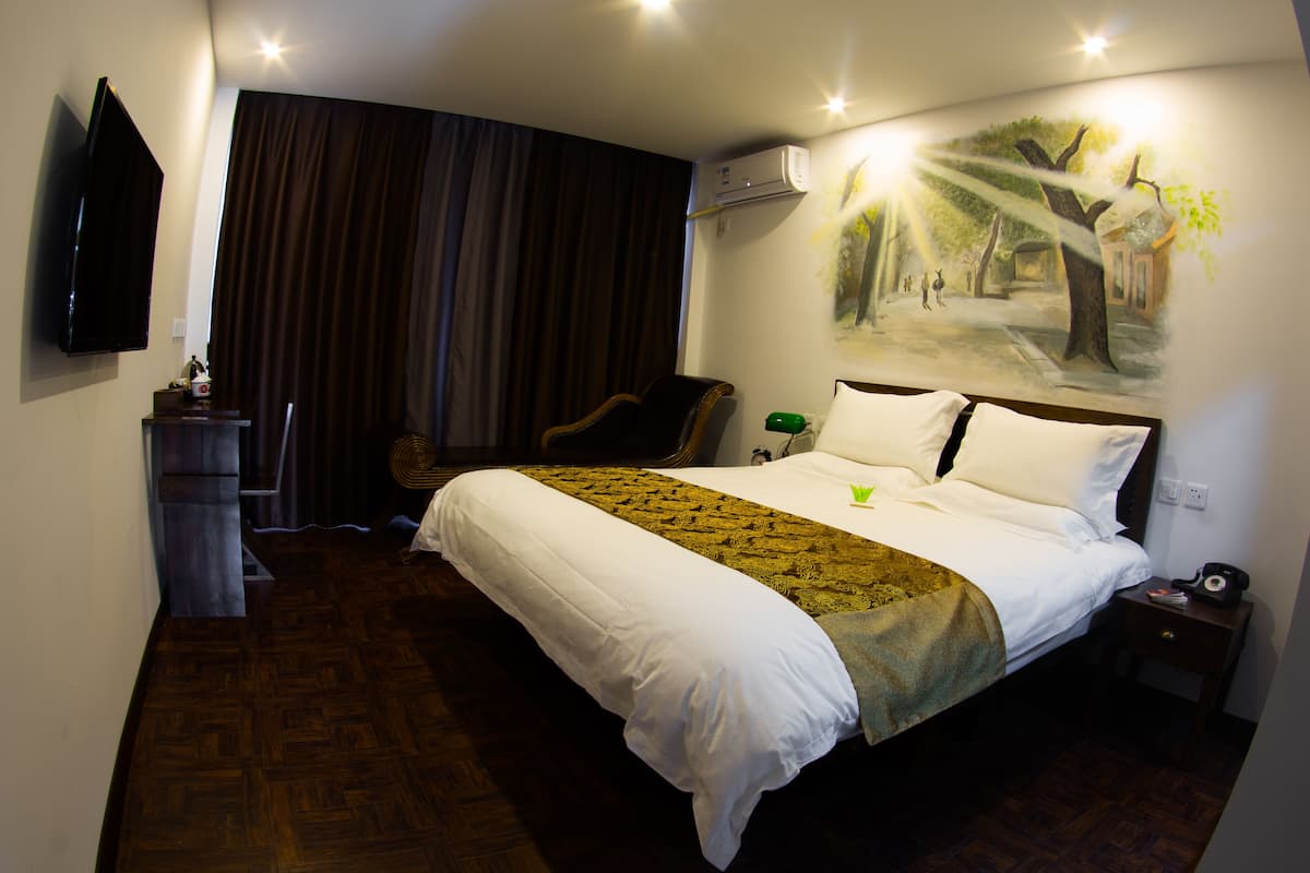 Luxe beddengoed, donzen dekbedden, pillowtop-bedden