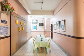 Sitteområde i lobbyen