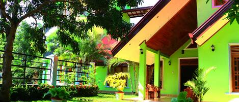 Overnattingsstedets uteområder