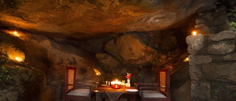Couples dining
