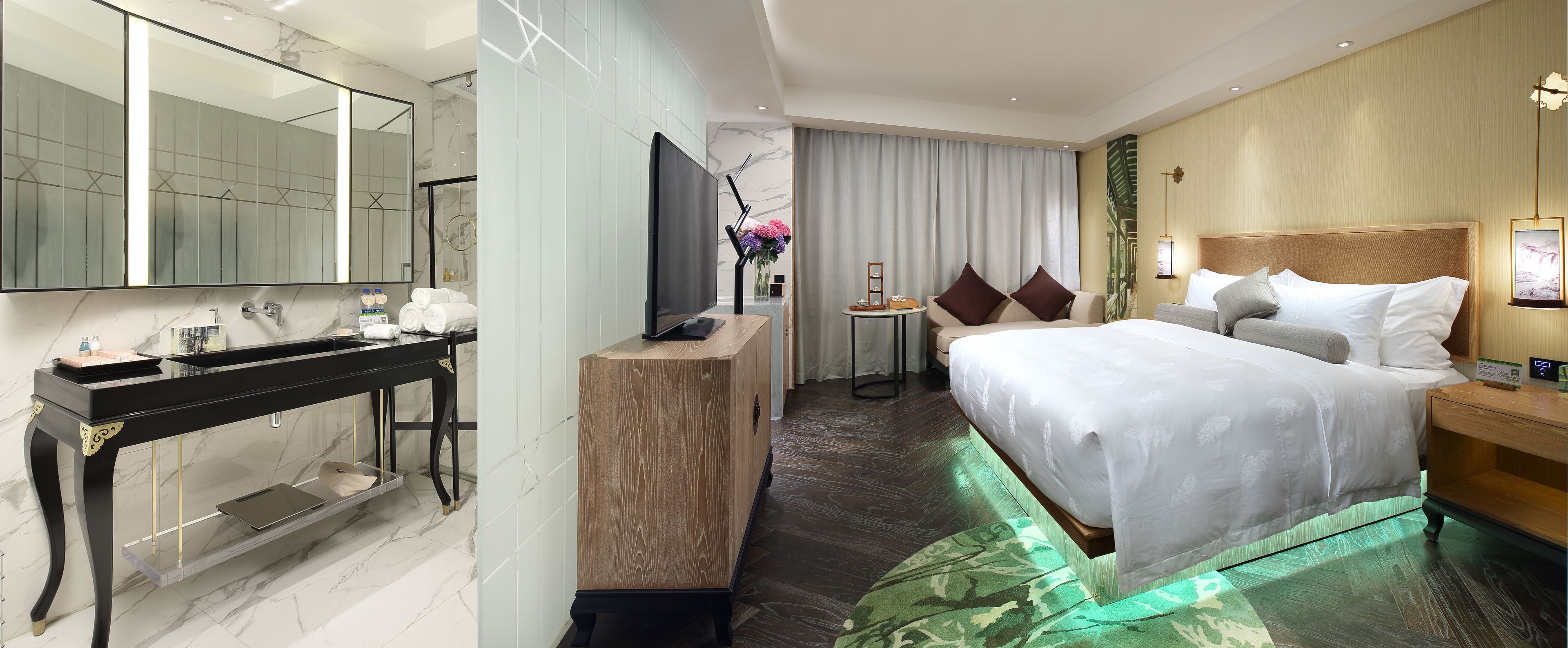 executive double room | premium bedding, down duvets, free minibar items, in-room safe