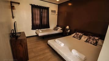 Free WiFi, bed sheets