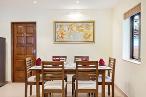 Villa, 3 Bedrooms | Dining room - Seashell Suites and Villas (Candolim)