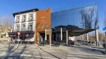 Voorkant van accommodatie