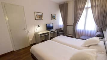 In-room safe, blackout curtains, cots/infant beds, free WiFi