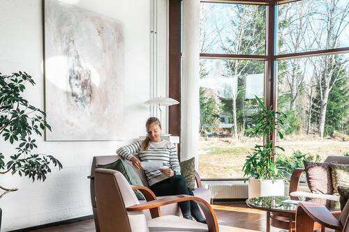 Sitzecke in der Lobby
