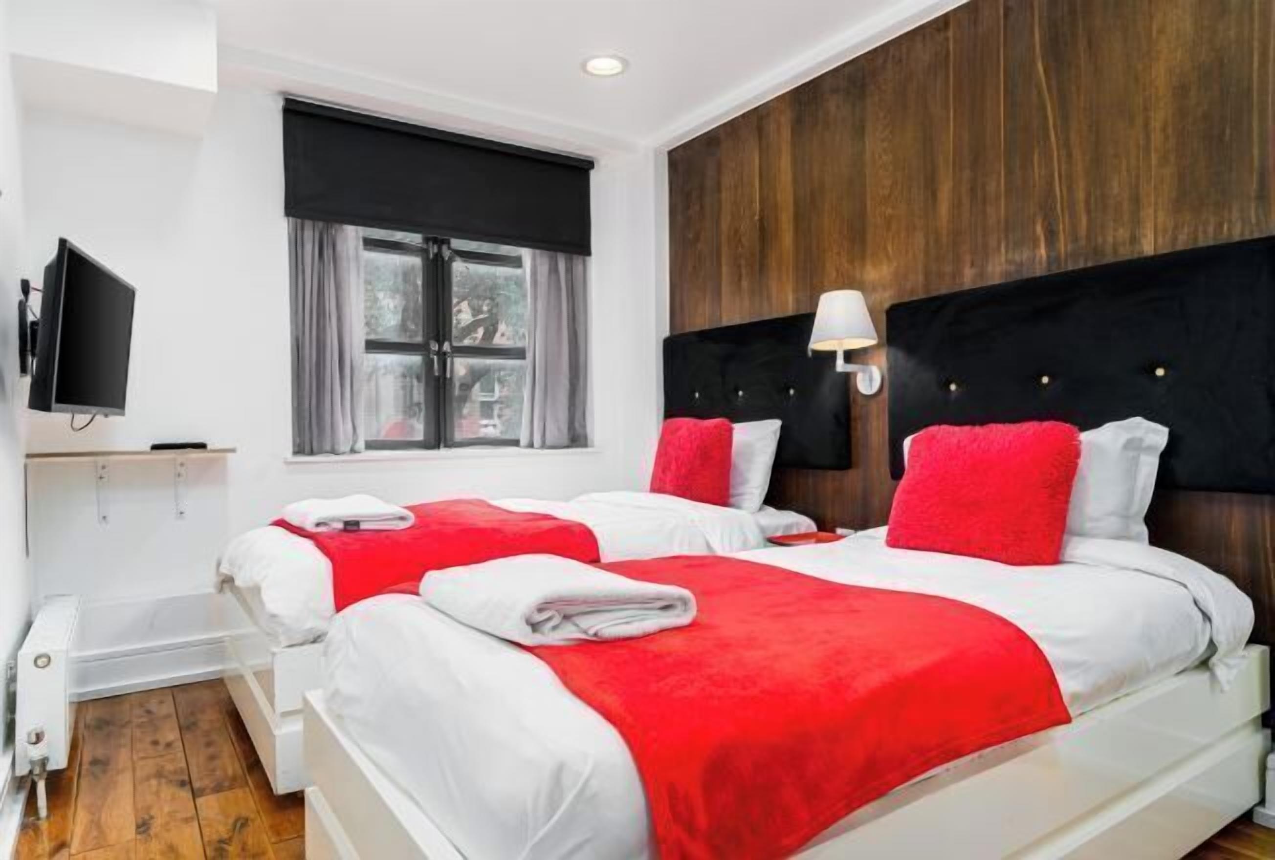 Minibar, in-room safe, blackout drapes, soundproofing