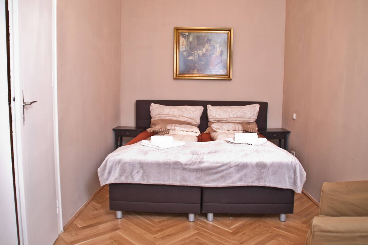 Apartment, 1 Bedroom (Gonzagagasse) | Iron/ironing board, cribs (surcharge), WiFi (free)