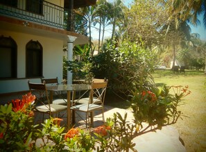 Deluxe Apartment, Garden View, Garden Area | Iron/ironing board, free cots/infant beds, rollaway beds, free WiFi