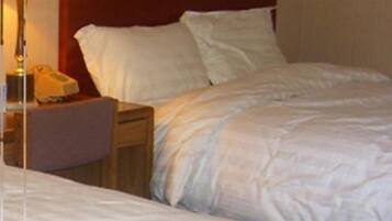 Room, 2 Double Beds | Desk, rollaway beds, free WiFi, bed sheets