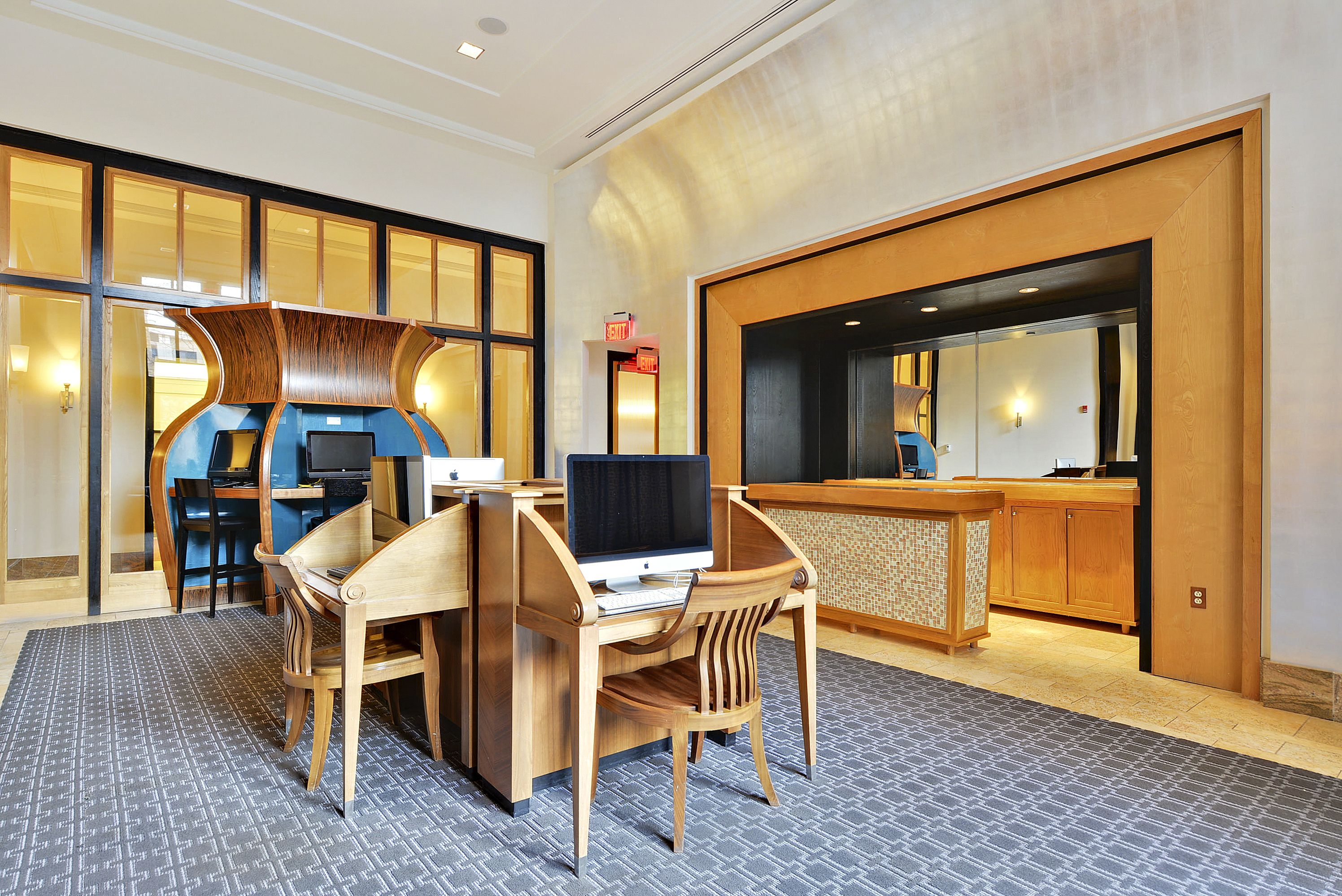 Sitzecke in der Lobby