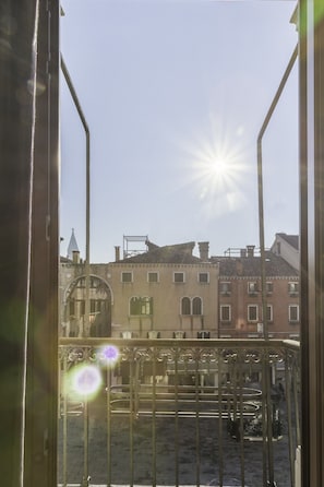 Apartment, Balcony (Check-in location Santa Croce 515) | View from room - Rialto Canal View With Terrace and Balcony (Venice)