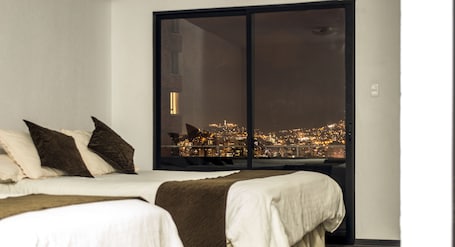 View from room. Hotel Bellavista Quito