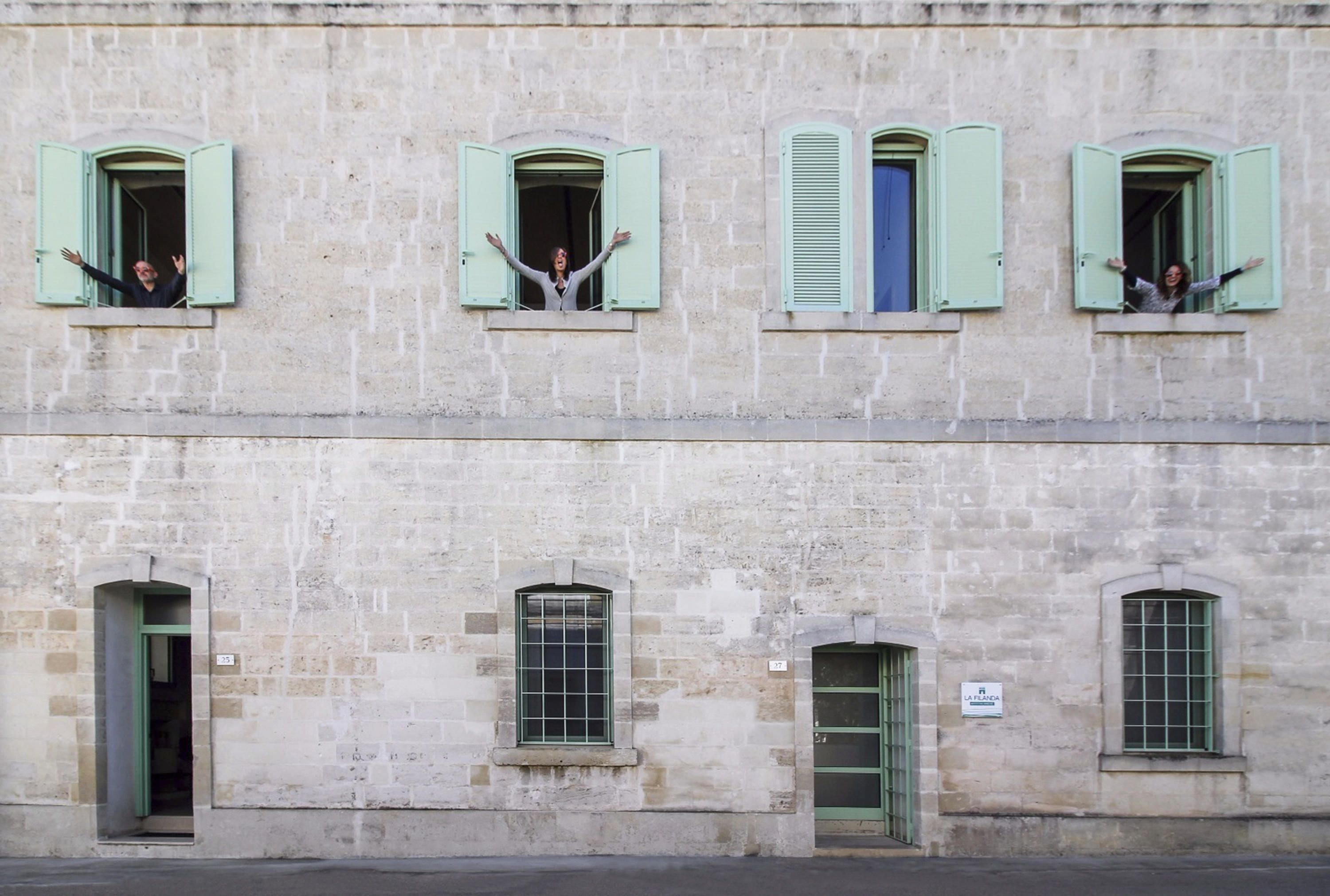 Façade de l’hébergement
