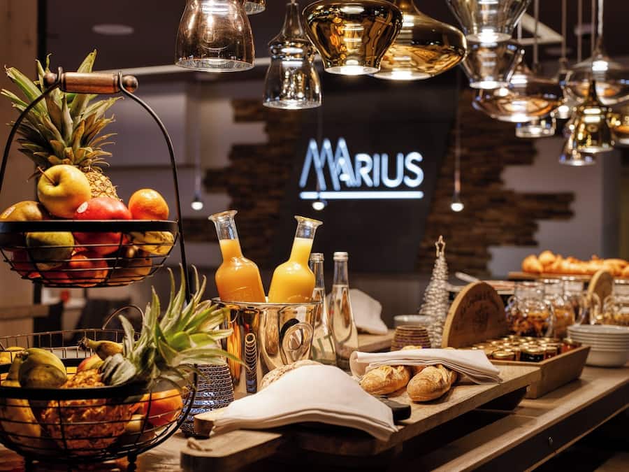 Daily buffet breakfast (EUR 25 per person)