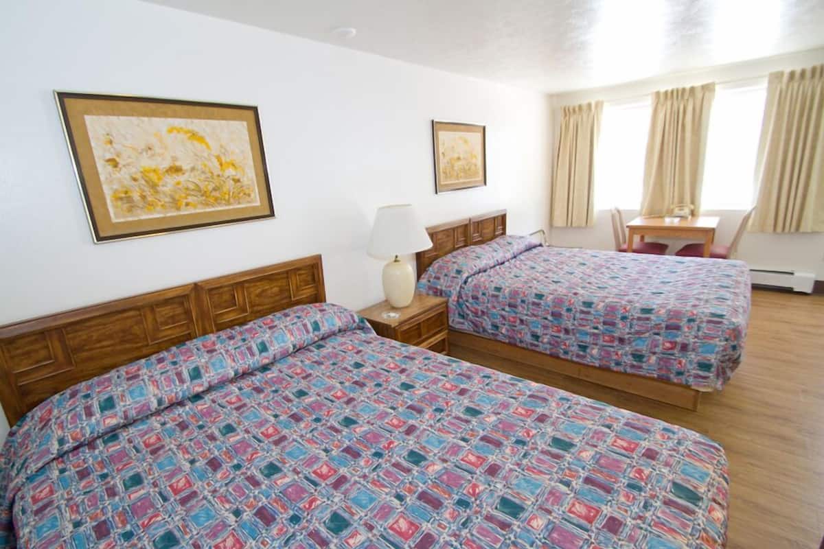 Desk, iron/ironing board, free WiFi, bed sheets
