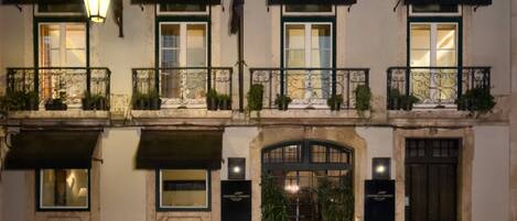 Façade de l’hébergement