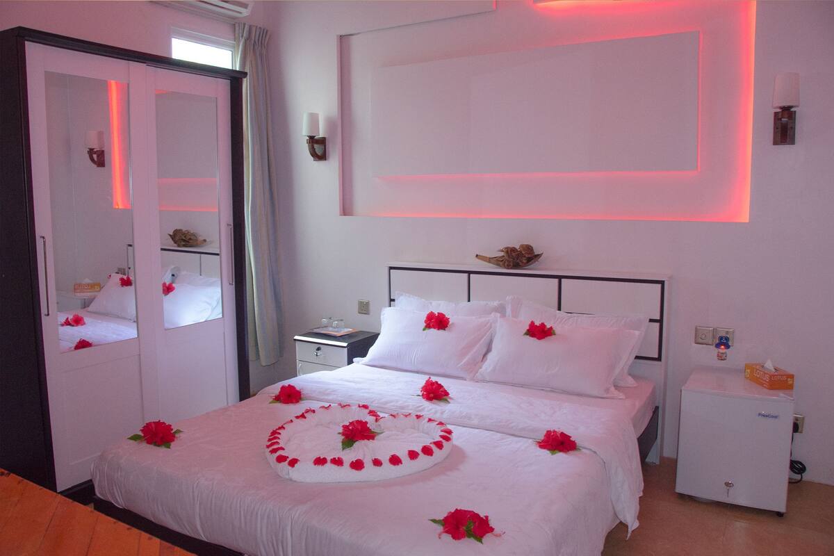 Standard Double Room | Minibar, in-room safe, iron/ironing board, rollaway beds