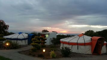 Vista a la montaña