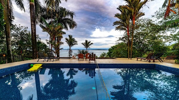 Vue depuis l’hébergement