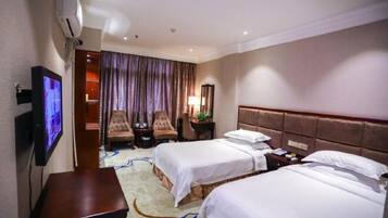 Minibar, in-room safe, iron/ironing board, alarm clocks