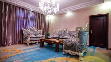 Minibar, in-room safe, iron/ironing board, alarm clocks