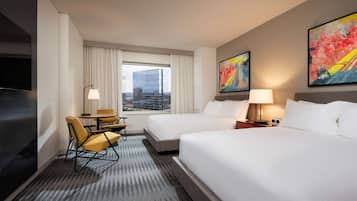 In-room safe, desk, laptop workspace, iron/ironing board