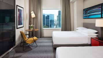 In-room safe, desk, laptop workspace, iron/ironing board