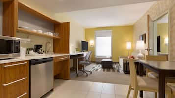 In-room safe, desk, blackout curtains, iron/ironing board