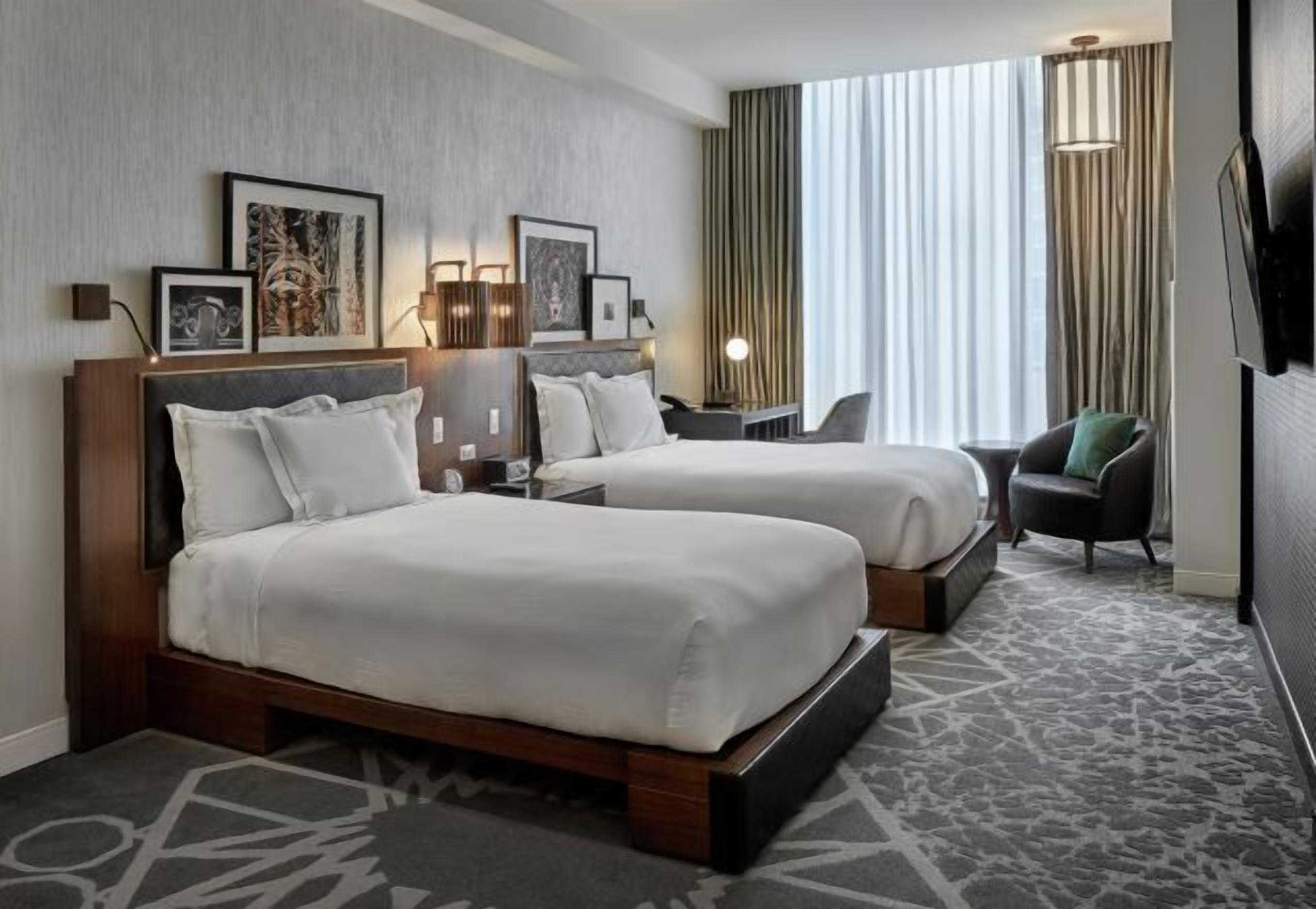 意大利 Frette 床單、高級寢具、房內夾萬、遮光窗簾/窗簾