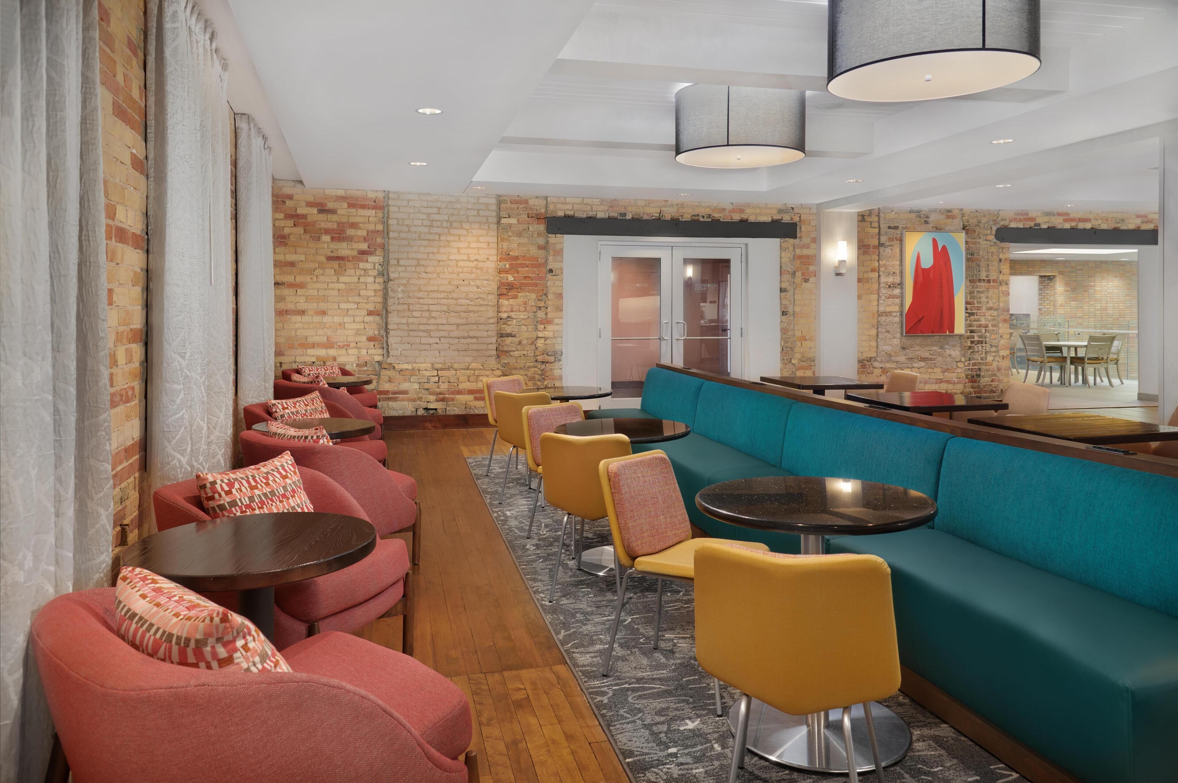 Free daily on-the-go breakfast