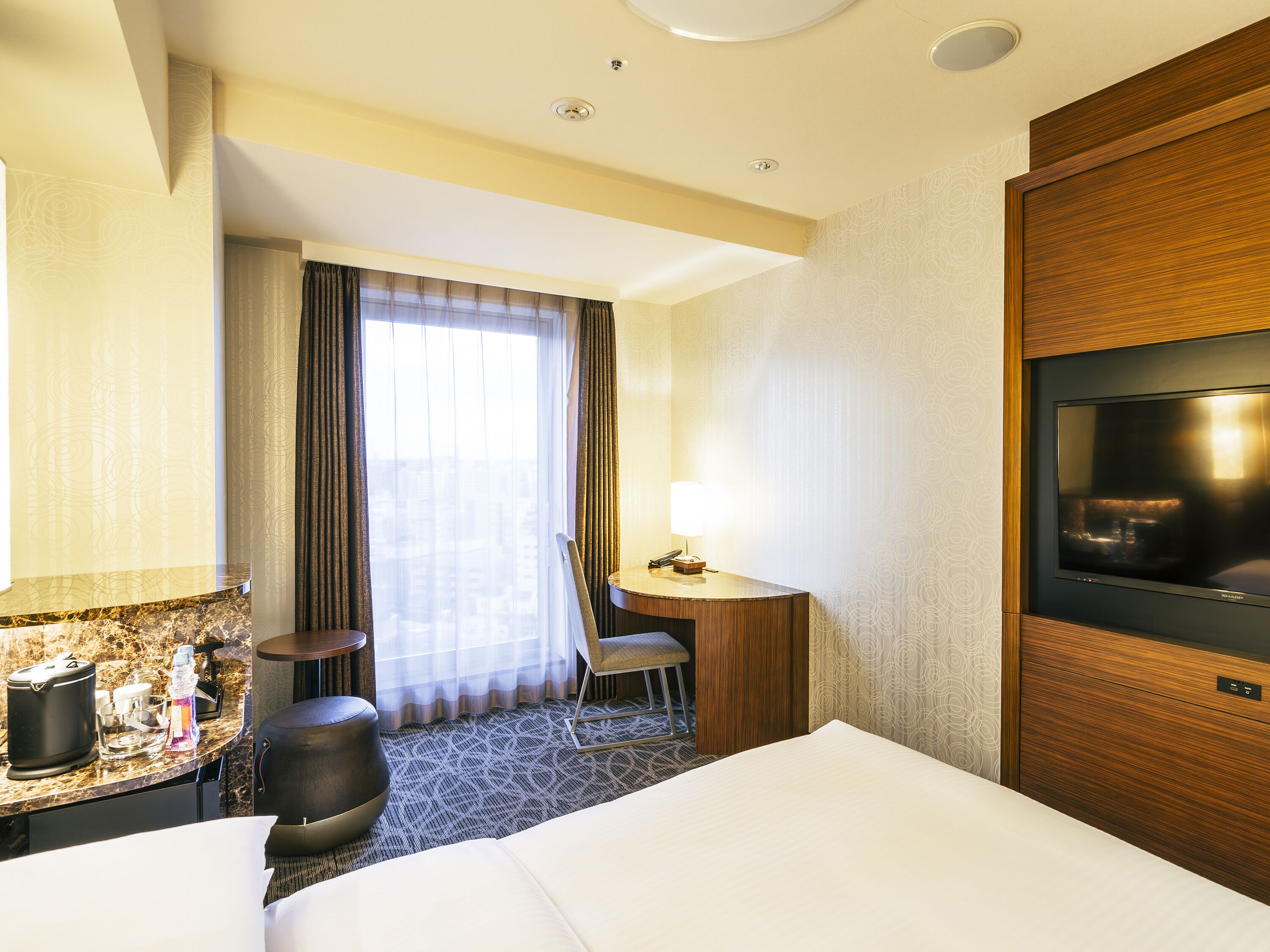 Chambre Double, non-fumeurs (Moderate) | Literie de qualité supérieure, couette en duvet d'oie