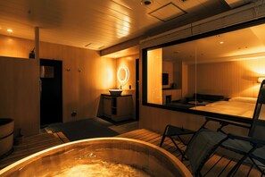 Spa Premier Twin Room [No Smoking] Extra beds will be provided depends on the number of adults | Salle de bain