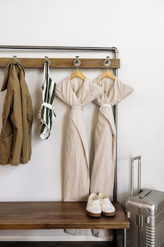 Egyptian cotton sheets, premium bedding, pillowtop beds, minibar at ARRIVE Palm Springs - Adults Only