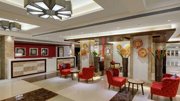 Sala de estar en el lobby