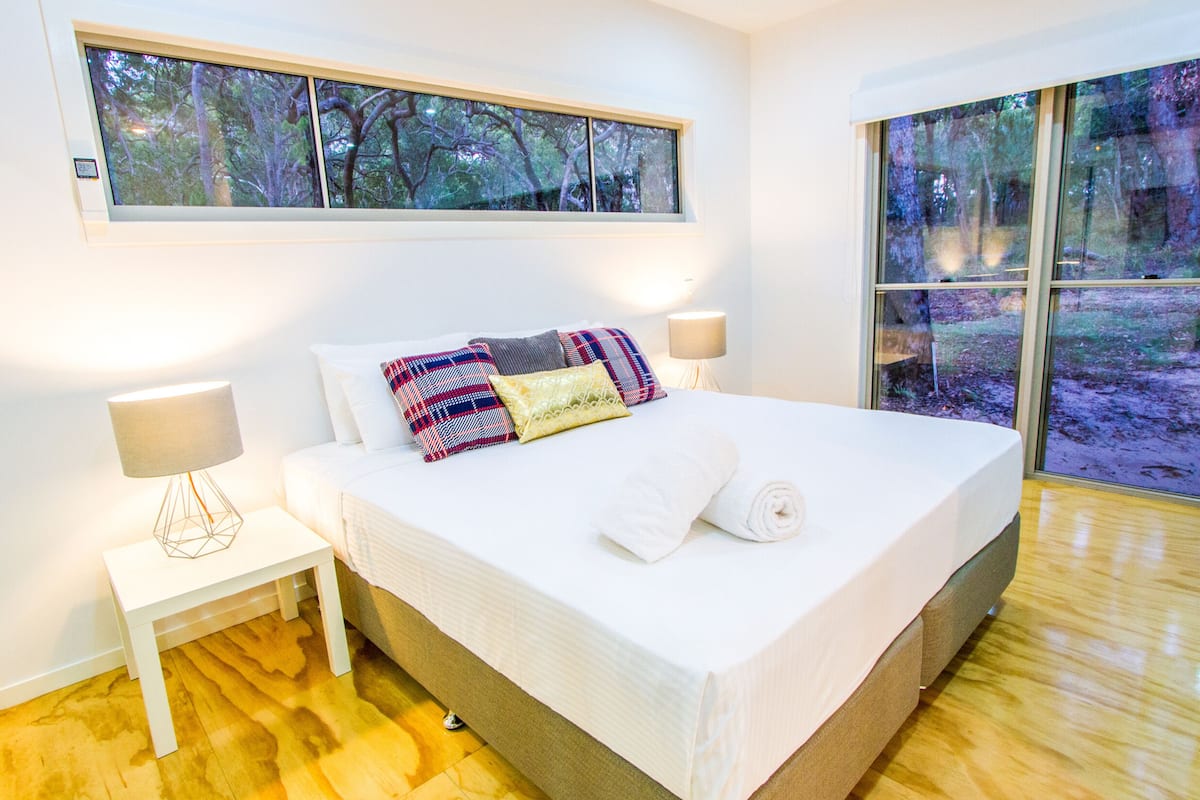 Luxury-Ferienhütte, 1 Schlafzimmer | 4 Schlafzimmer, Bettwäsche